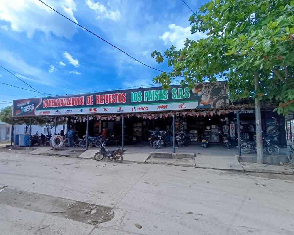 COMERCIALIZADORA DE REPUESTOS LOS PAISAS