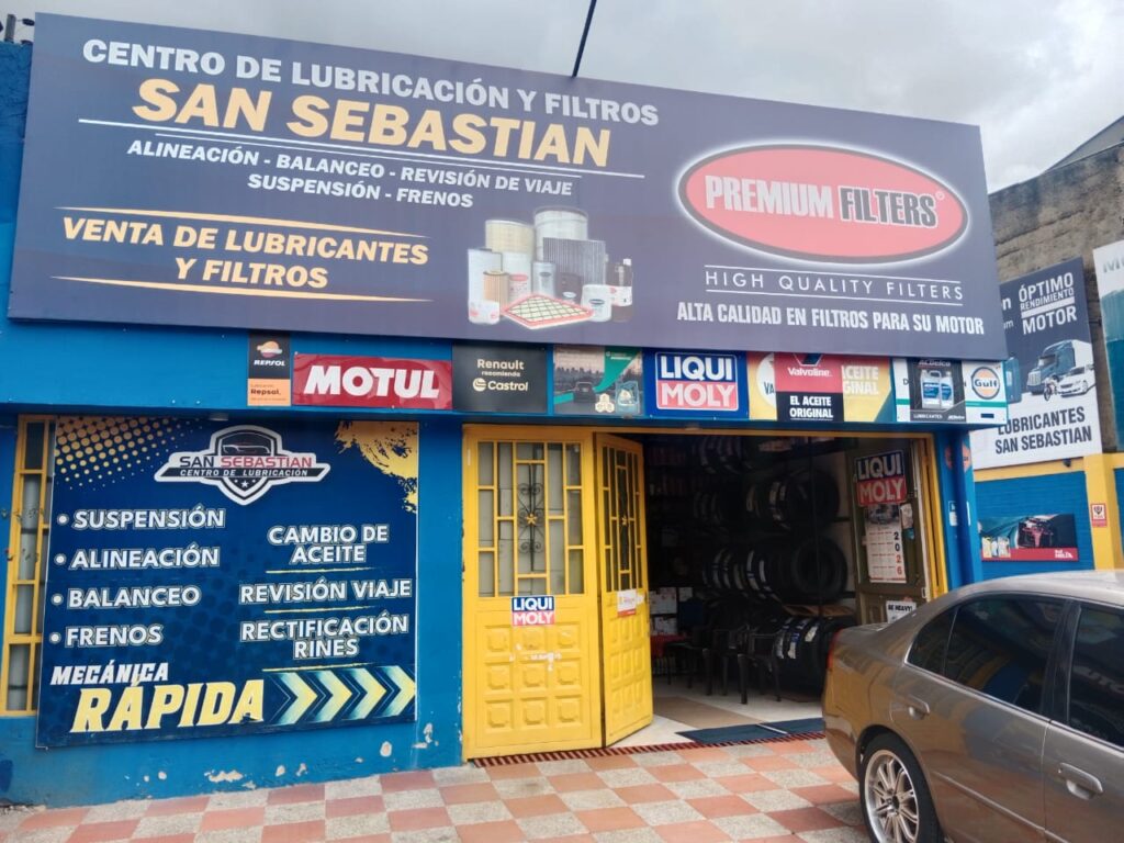 LUBRICANTES Y FILTROS SAN SEBASTIAN